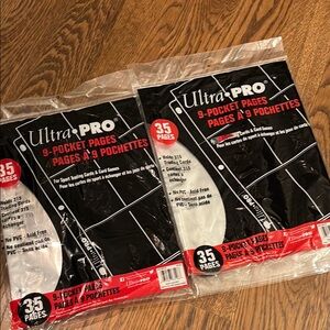 Ultra Pro 9-Pocket Pages - 35 Pack